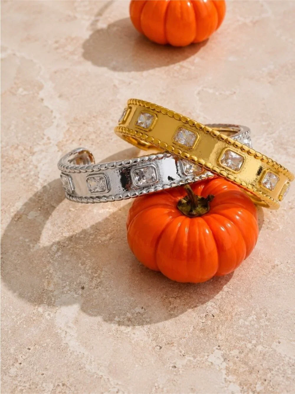 Anthropologie polished gold